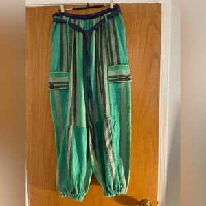 Free People Multicolor Striped Jumpsuit